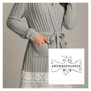 Anthropologie Lemon Collections Robe Cardigan